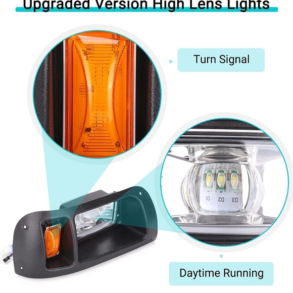 Golf Cart LED Light Kit(12V-48V) E-Z-GO TXT Model New - Picture 3 of 8